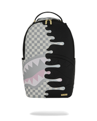 ZAINO SPRAYGROUND CREAM CHECK SIDE DRIP
