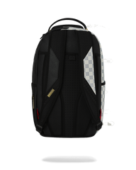 ZAINO SPRAYGROUND CREAM CHECK SIDE DRIP