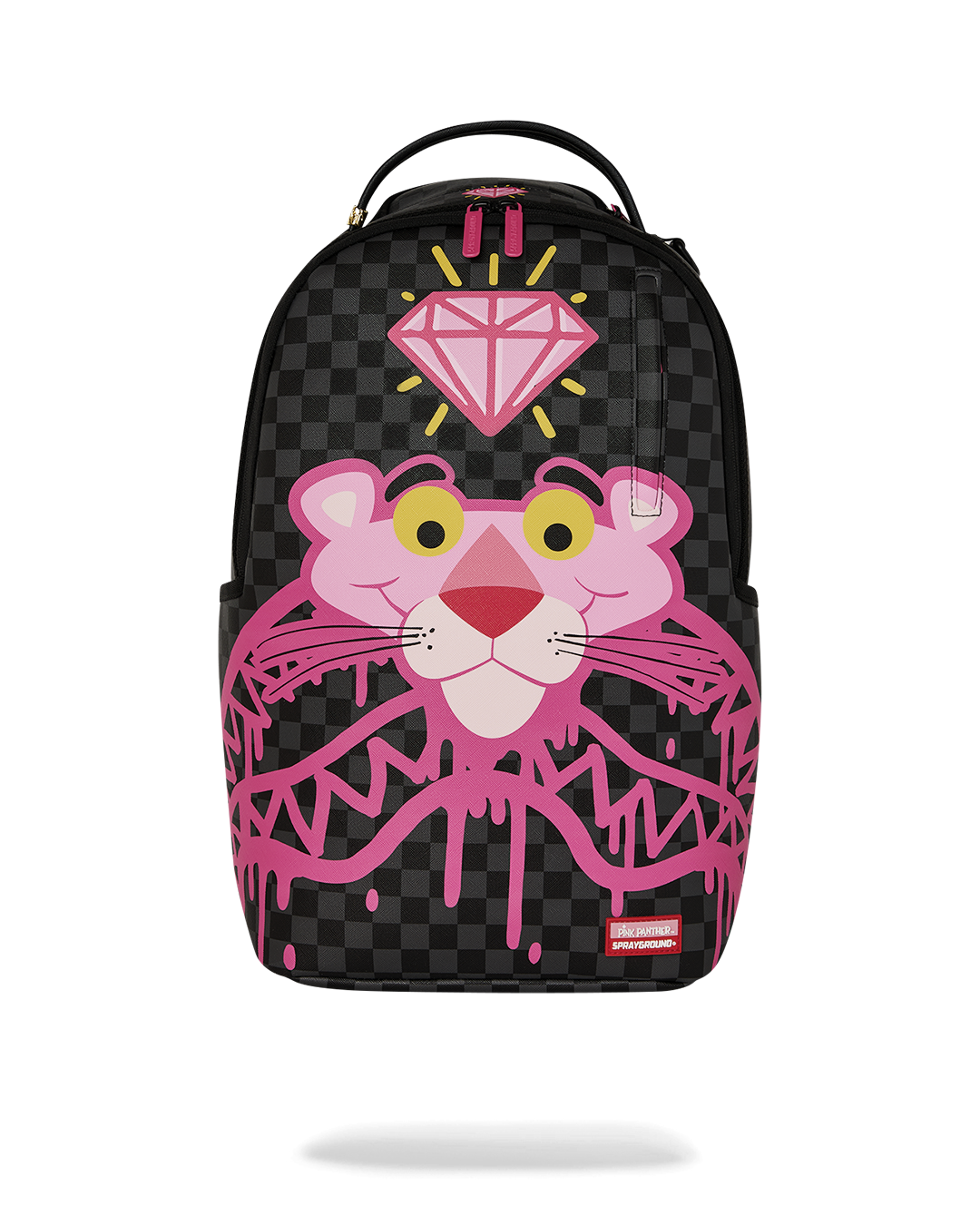 ZAINO SPRAYGROUND PINK PANTHER DRIPPY DIAMONDS