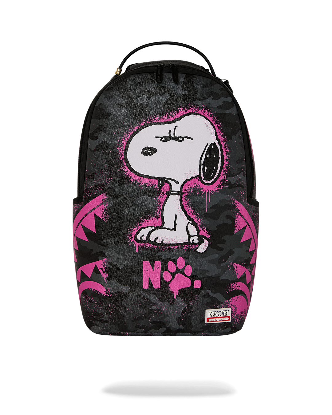 ZAINO SPRAYGROUND SNOOPY PINK STENCIL