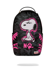 ZAINO SPRAYGROUND SNOOPY PINK STENCIL