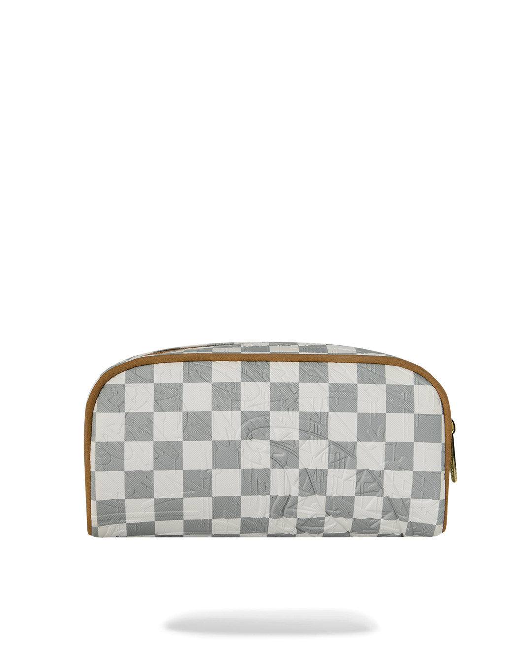 POCHETTE SPRAYGROUND GRAFF EMBOSSED CREAM CHECK
