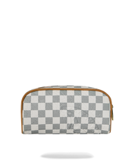 POCHETTE SPRAYGROUND GRAFF EMBOSSED CREAM CHECK