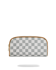 POCHETTE SPRAYGROUND GRAFF EMBOSSED CREAM CHECK