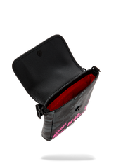 TRACOLLA SPRAYGROUND SNOOPY PINK STENCIL MESSENGER