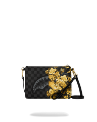 POCHETTE SPRAYGROUND GOLD FLORAL REMIX CROSSOVER