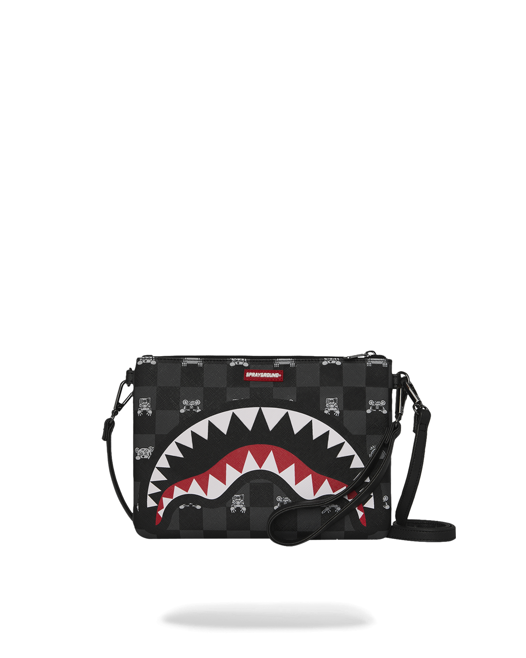 POCHETTE SPRAYGROUND GRAY PEEKING CHARACTER
CHECK CROSSOVER