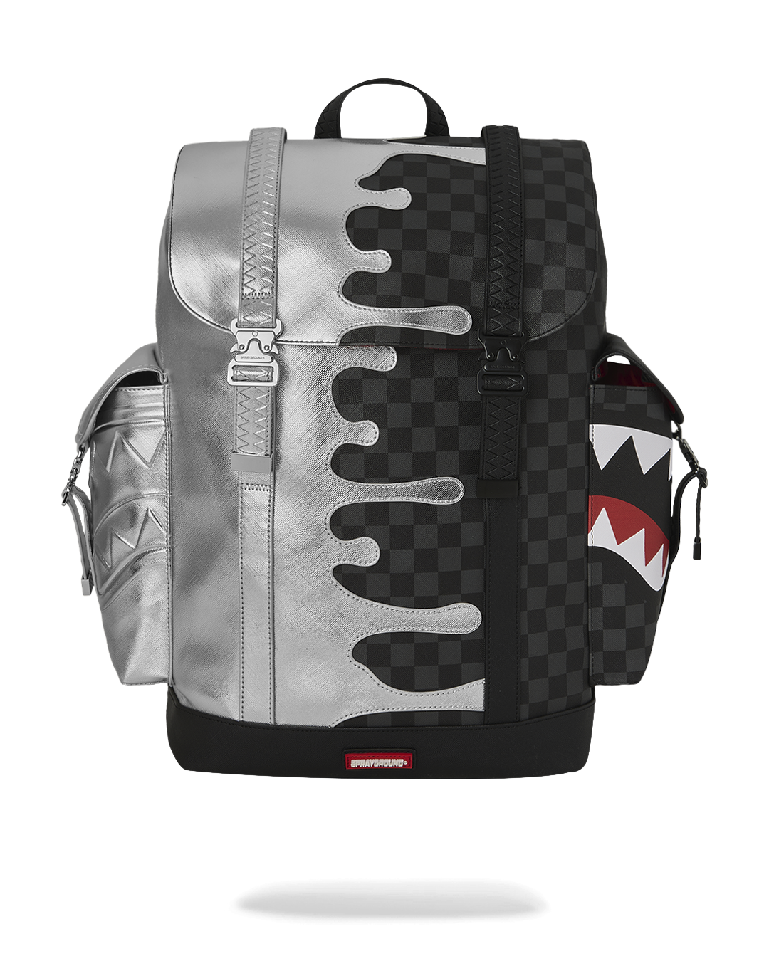ZAINO SPRAYGROUND SILVER SIDE DRIP MONTE CARLO