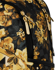 ZAINO SPRAYGROUND GOLD FLORAL REMIX SAVAGE