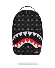 ZAINO SPRAYGROUND GRAY PEEKING CHARACTER CHECK