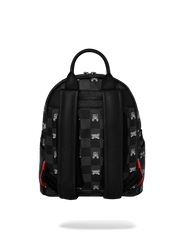ZAINO SPRAYGROUND GRAY PEEKING CHARACTER CHECK SAVAGE