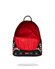 ZAINO SPRAYGROUND GRAY PEEKING CHARACTER CHECK SAVAGE