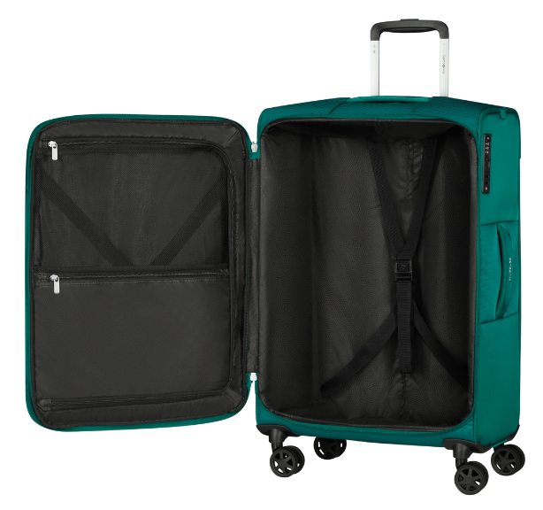 De Santis Bagaglio Medio da Stiva Samsonite Urbify Verde 150716-1693, La valigia media perfetta per i tuoi viaggi