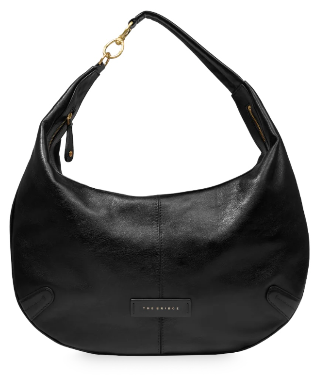 De Santis | The Bridge 042234GZ - borsa in cuoio Hobo Flavia