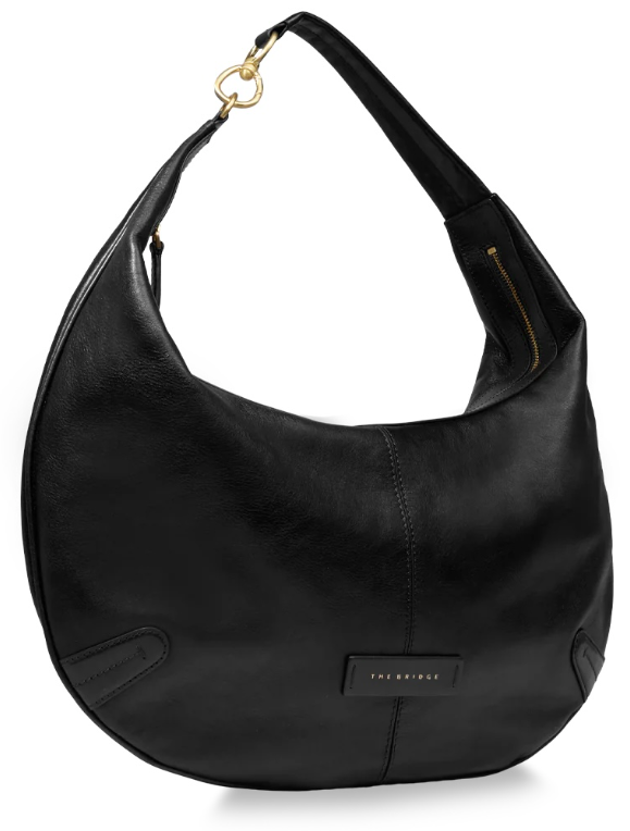 De Santis | The Bridge 042234GZ - borsa in cuoio Hobo Flavia