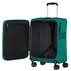 De Santis Trolley Samsonite Urbify Pine green 150715-1693, Il trolley 55cm da cabina perfetto per i tuoi viaggi