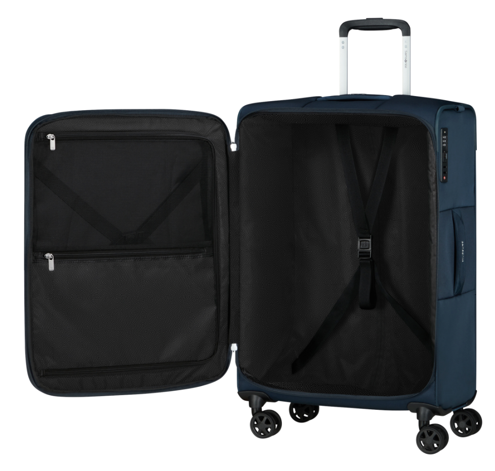 De Santis Trolley Samsonite Urbify Blu Navy 150716-1598, Il trolley medio 68cm da stiva perfetto per i tuoi viaggi