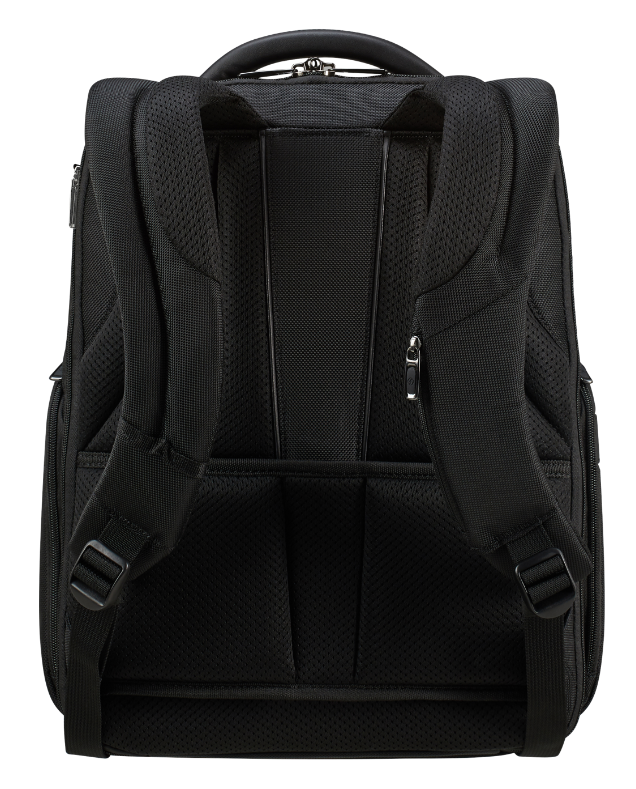 De Santis Zaino Samsonite Nero PRO-DLX 6 151780-1041, Zaino top di gamma, look unico ed organizzazione interna perfetta