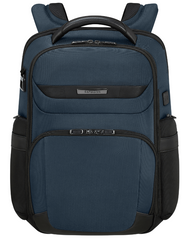 De Santis Zaino Samsonite Blu PRO-DLX 6 151780-1090, Zaino top di gamma, look unico ed organizzazione interna perfetta