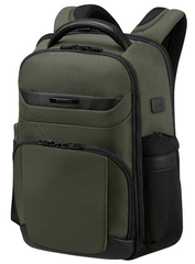 De Santis Zaino Samsonite Verde PRO-DLX 6 151780-1388, Zaino top di gamma, look unico ed organizzazione interna perfetta