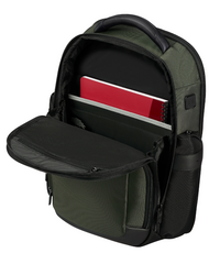 De Santis Zaino Samsonite Verde PRO-DLX 6 151780-1388, Zaino top di gamma, look unico ed organizzazione interna perfetta