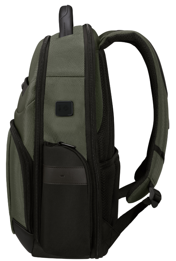 De Santis Zaino Samsonite Verde PRO-DLX 6 151780-1388, Zaino top di gamma, look unico ed organizzazione interna perfetta