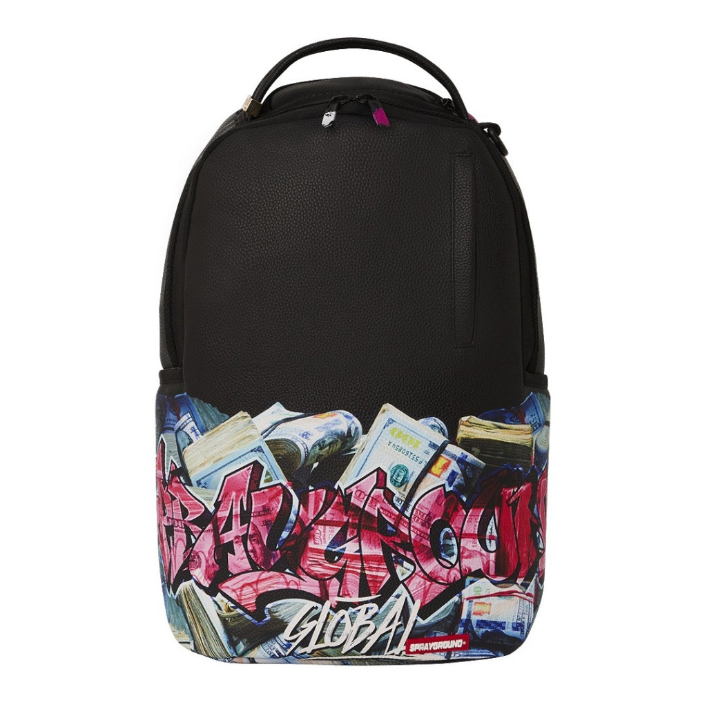 De Santis Sprayground MONEY STASH 910B5118NSZ, lo zaino dal design unico e contemporaneo