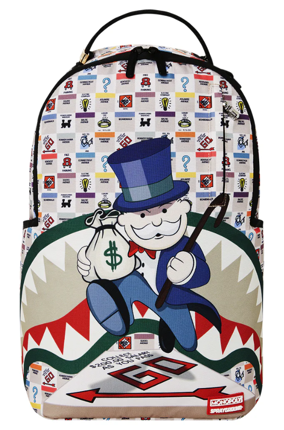 De Santis Zaino Sprayground Monopoly The Walk 910B5861NSZ, Lo zaino perfetto per il tuo rientro a scuola!