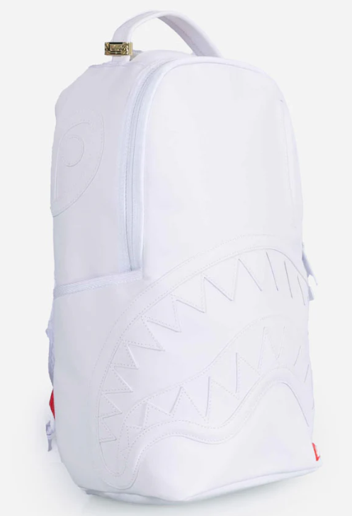 De Santis Zaino Sprayground White C&S Shark 910B6091NSZ, Lo zaino perf