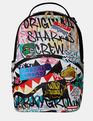 De Santis Zaino Sprayground Sharks In Paris The Rizz Cream 910B6132NSZ, Lo zaino perfetto per il tuo rientro a scuola!