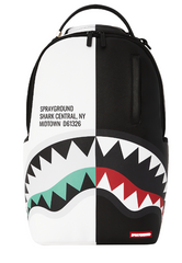 De Santis Zaino Sprayground Shark Central Inverted Split 910B6253NSZ, Lo zaino perfetto per il tuo rientro a scuola!