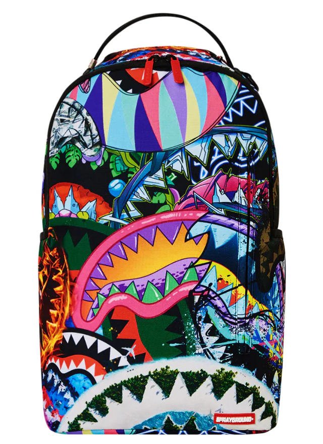 De Santis Zaino Sprayground Can’t Stop The Shark 910B6258NSZ, Lo zaino perfetto per il tuo rientro a scuola!