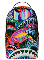 De Santis Zaino Sprayground Can’t Stop The Shark 910B6258NSZ, Lo zaino perfetto per il tuo rientro a scuola!