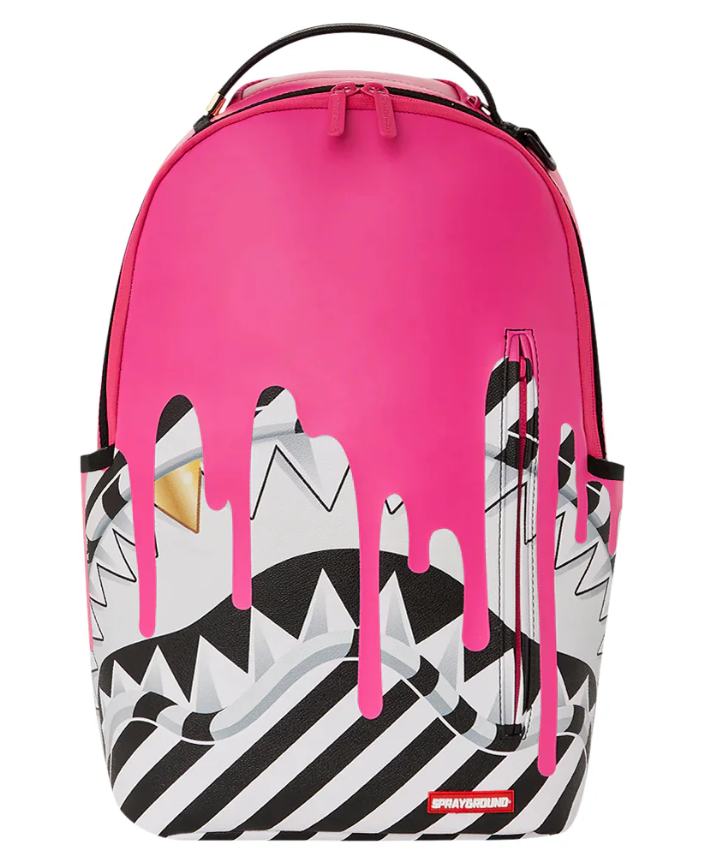 De Santis Zaino Sprayground Pink Drips 910B6448NSZ, Lo zaino perfetto per il tuo rientro a scuola!