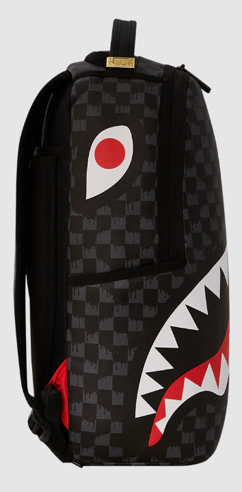 De Santis Zaino Sprayground Drip Check Shark 910B6020NSZ, Lo zaino perfetto per il tuo rientro a scuola!