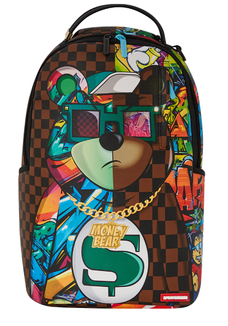 De Santis Zaino Sprayground Bear Dont Care 910B6095NSZ, Lo zaino perfetto per il tuo rientro a scuola!