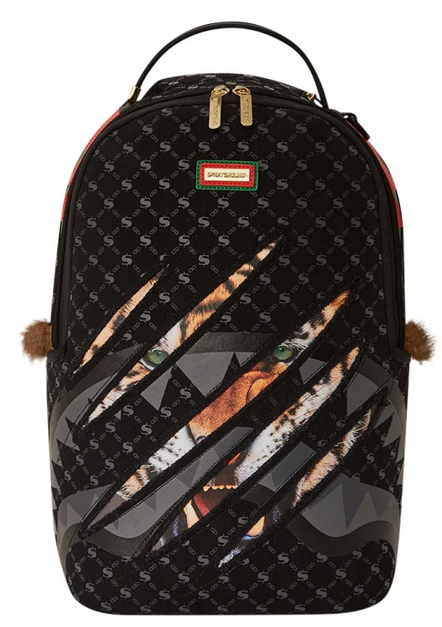 De Santis Zaino Sprayground Tiger Scratched 910B6154NSZ, Lo zaino perfetto per il tuo rientro a scuola!