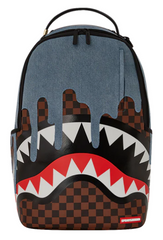 De Santis Zaino Sprayground Denim Drip 910B6262NSZ, Lo zaino perfetto per il tuo rientro a scuola!