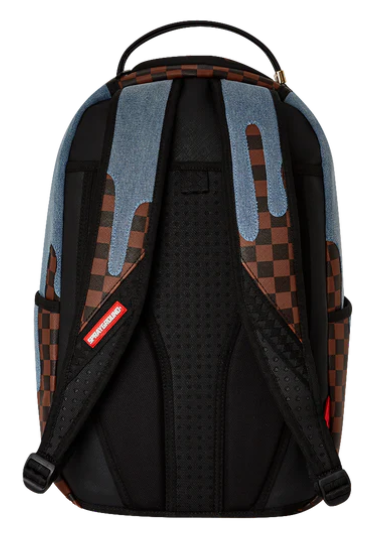 De Santis Zaino Sprayground Denim Drip 910B6262NSZ, Lo zaino perfetto per il tuo rientro a scuola!