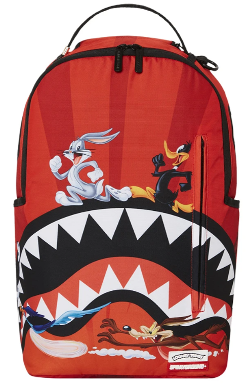 De Santis Zaino Sprayground Looney Tunes Shark Run 910B6419NSZ, Lo zaino perfetto per il tuo rientro a scuola!