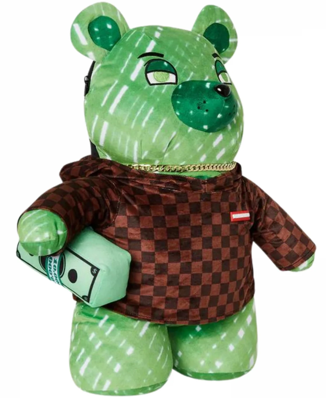 Sprayground  - Zaino Sip Fade Away Hoodie Moneybear