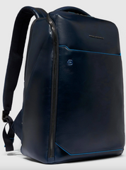 ZAINO PIQUADRO 2 COMPARTI IN PELLE PORTA PC 14"