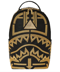 SPRAYGROUND ZAINO 910B5449NSZ - AI TRIBAL GOLD STAR