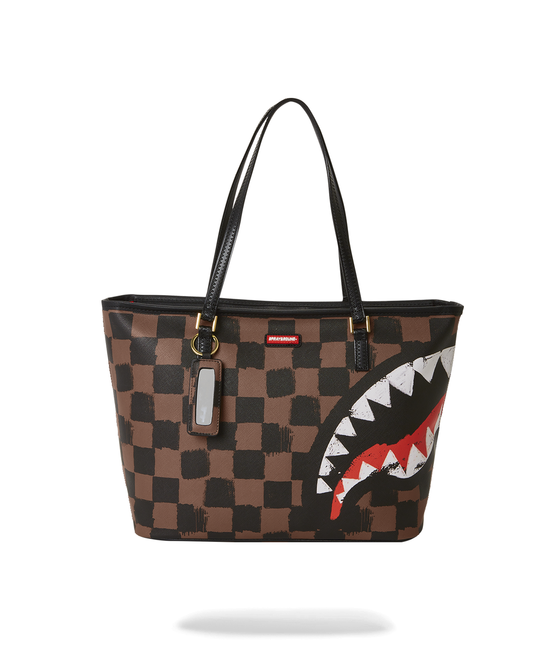 SPRAYGROUND 910T5355NSZ SHARKS IN PARIS PAINTED TOTE BAG