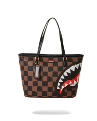 SPRAYGROUND 910T5355NSZ SHARKS IN PARIS PAINTED TOTE BAG