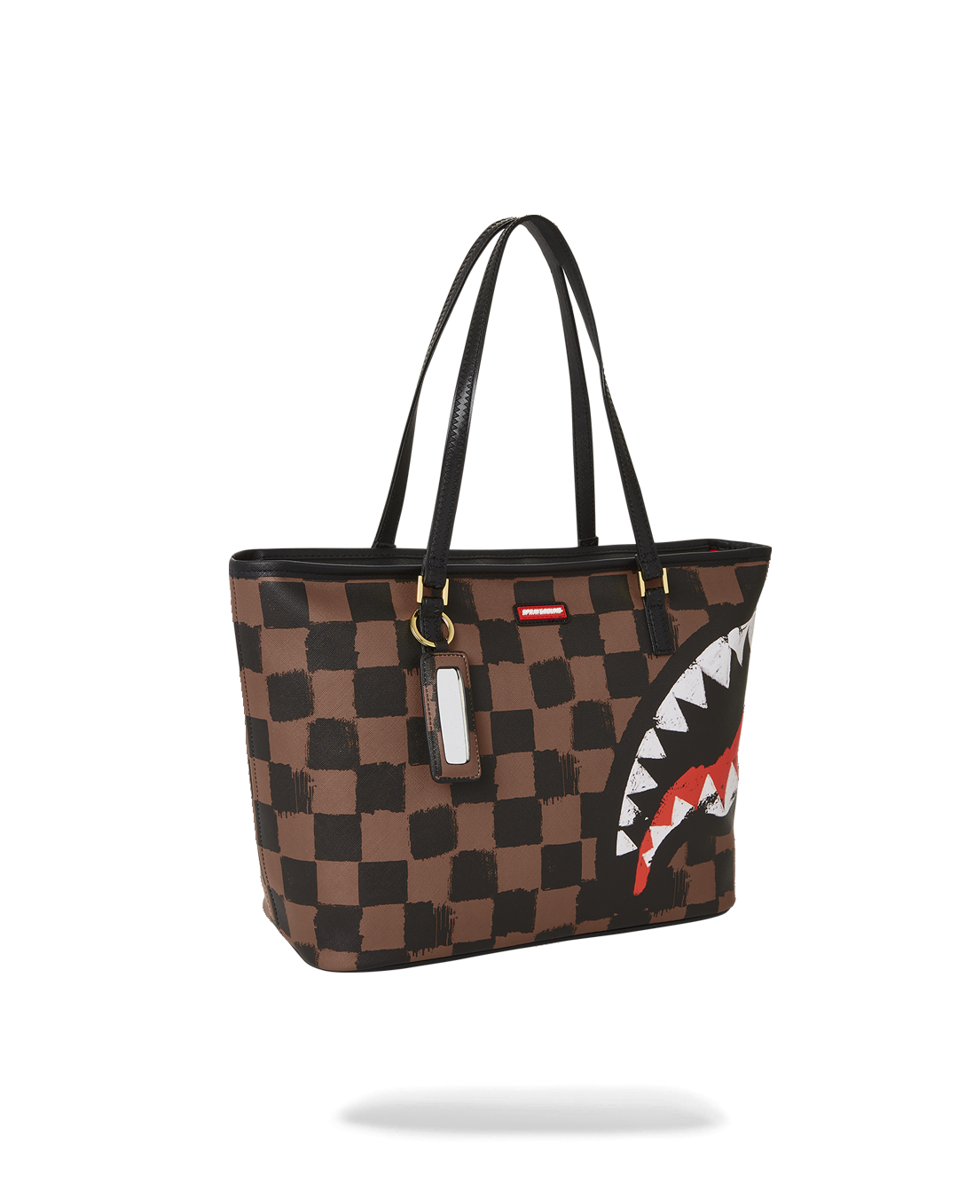 SPRAYGROUND 910T5355NSZ SHARKS IN PARIS PAINTED TOTE BAG