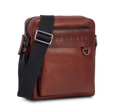 THE BRIDGE 053413EX.1A CROSSBODY DAMIANO MARRONE TB/RUT.SC OPACO 