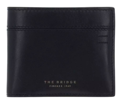 THE BRIDGE PORTAFOGLIO UOMO GIULIO NERO 01423401.7R