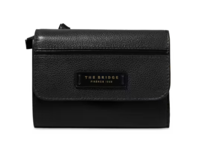 THE BRIDGE 017513BX.30 PORTAFOGLI DONNA DOMITILLA BASE 23D- NERO
