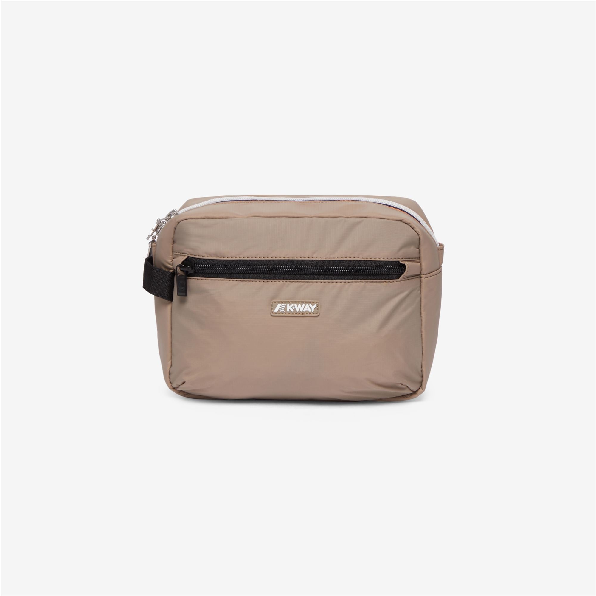 K-Way K4127TW-WG9 Demu - Small Accessories - Beauty Case - Unisex - Beige Taupe